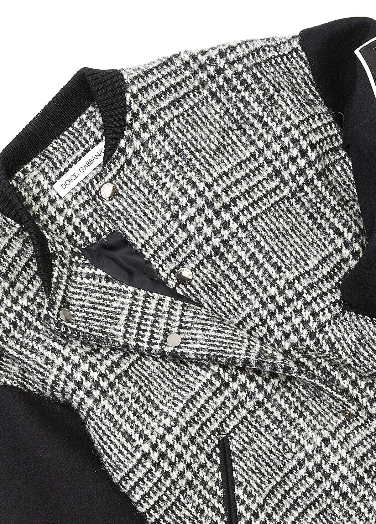 Dolce&Gabbana Çok Renkli Logo Detaylı Erkek Çocuk Yün Ceket - 3