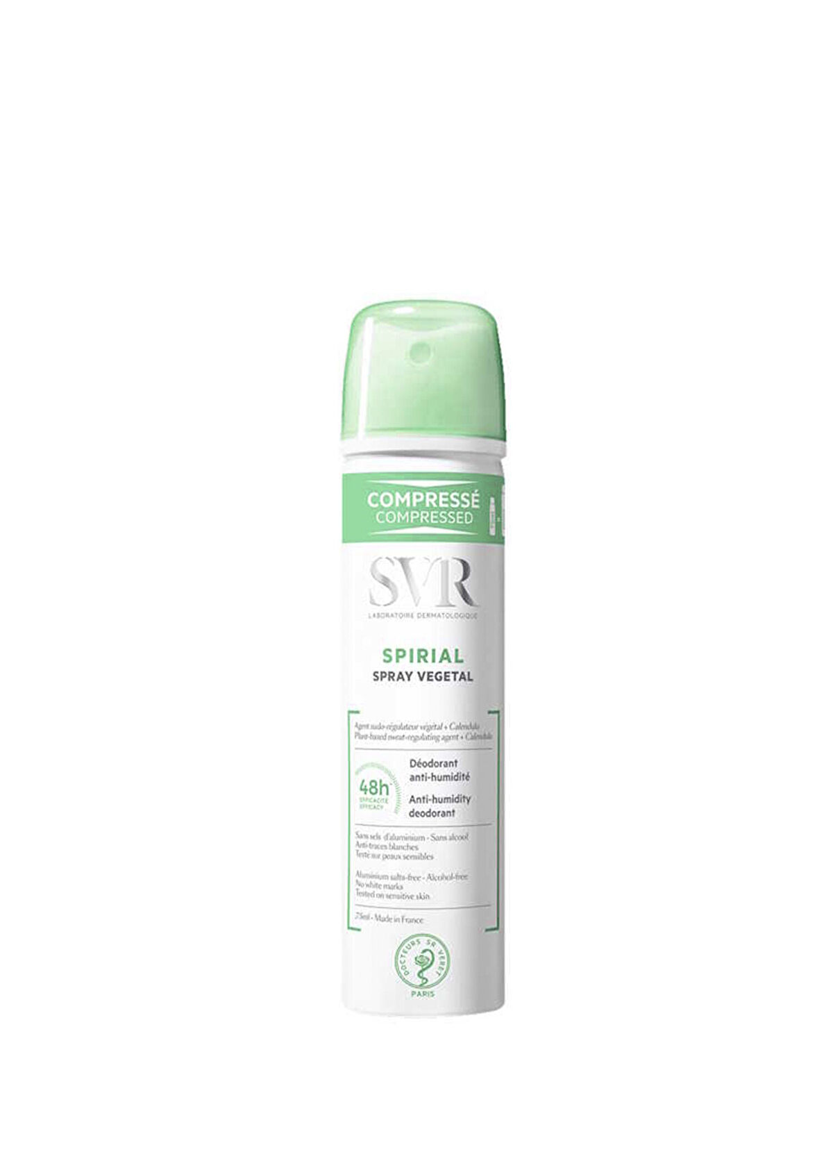 Svr Spirial Spray Vegetal Terleme Karşıtı Sprey Deodorant 75ml - 1