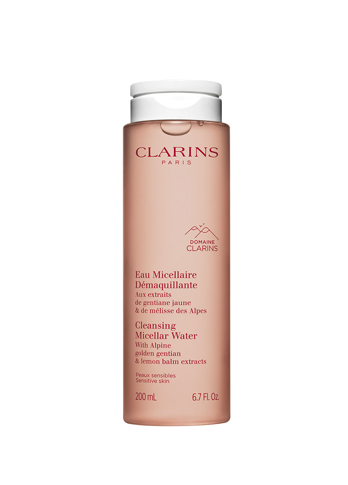 Clarins Hassas Ciltler için Uygun Makyaj Temizleyici Micellar Su 200 ml - 1