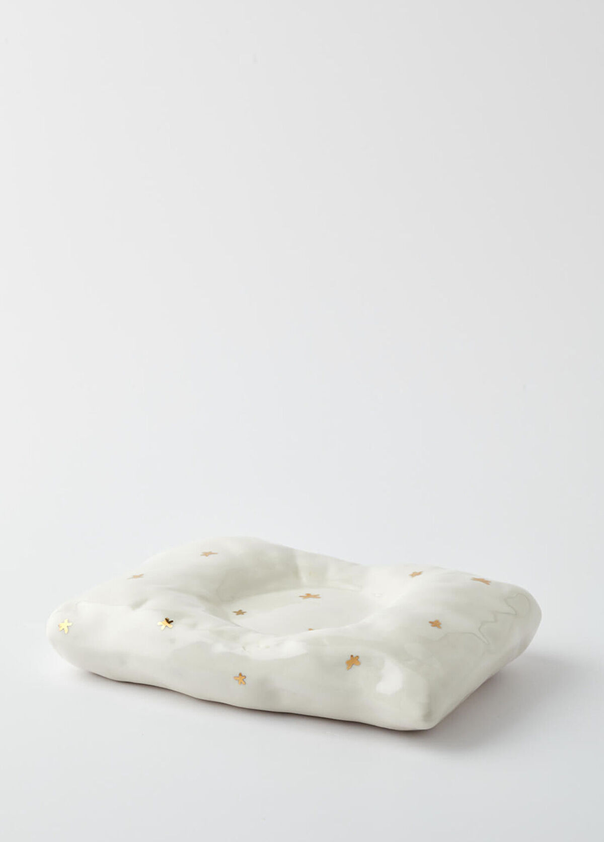 Maji Atelier Uyuyan Güzel Porselen Fincan ve Krem Rengi Dekoratif Yastık - 3