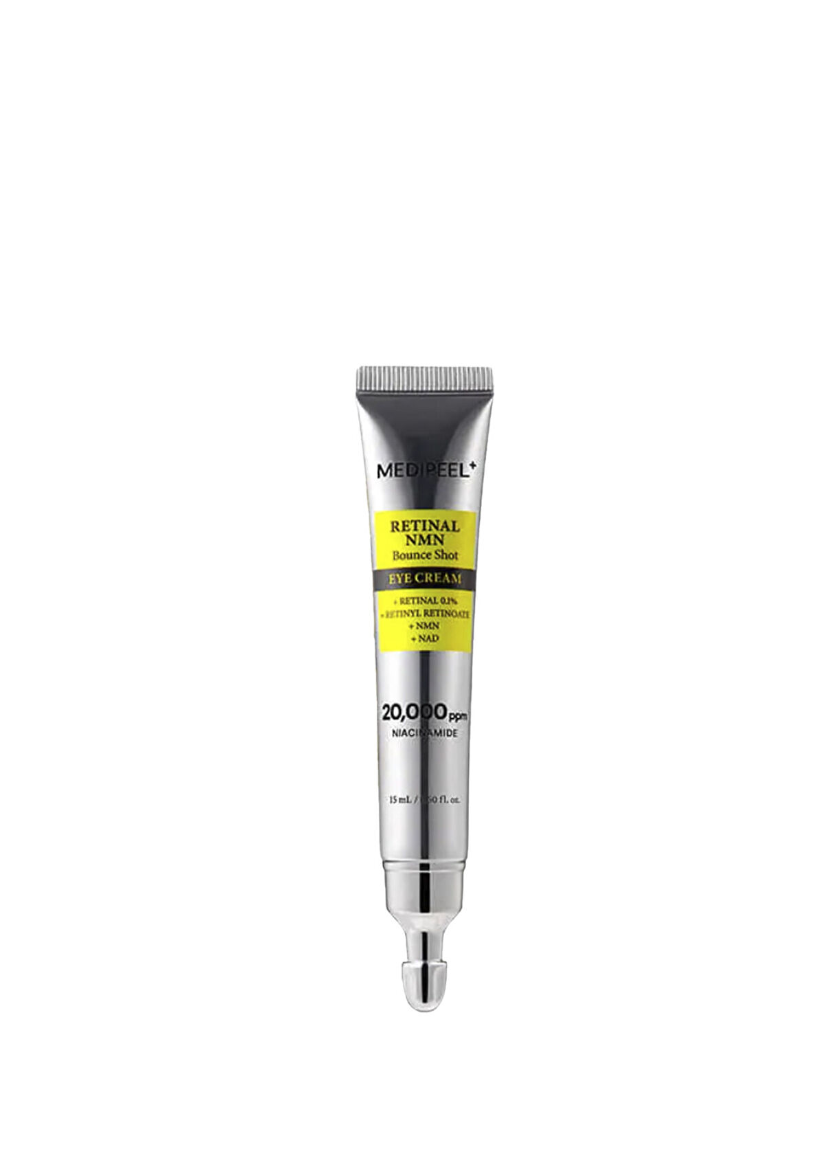 MEDIPEEL Retinal NMN Bounce Shot Eye Cream Refill Retinal Ve NMN İçeren Aydınlatıcı Onarıcı Göz Çevresi Kremi 15 ml - 1