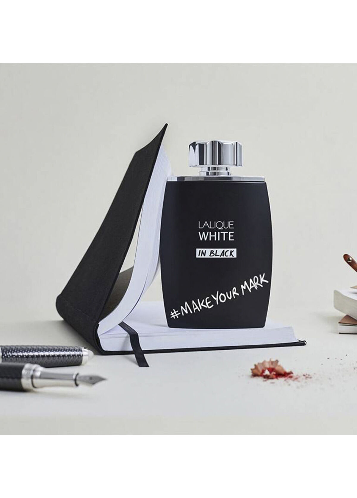 Lalique White In Black EDP 125 ml Men's Perfume - 3