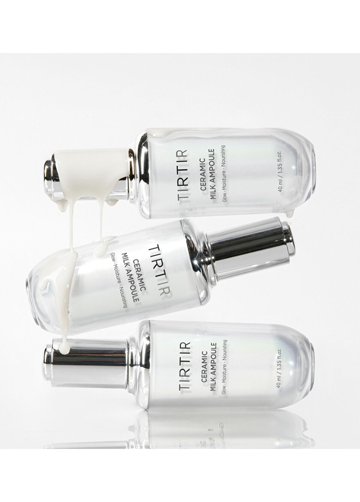 Tırtır Ceramic Milk Ampoule Yoğun Besleyici ve Nemlendirici Vegan Sütlü Ampul Cilt Serumu 40 ml - 3