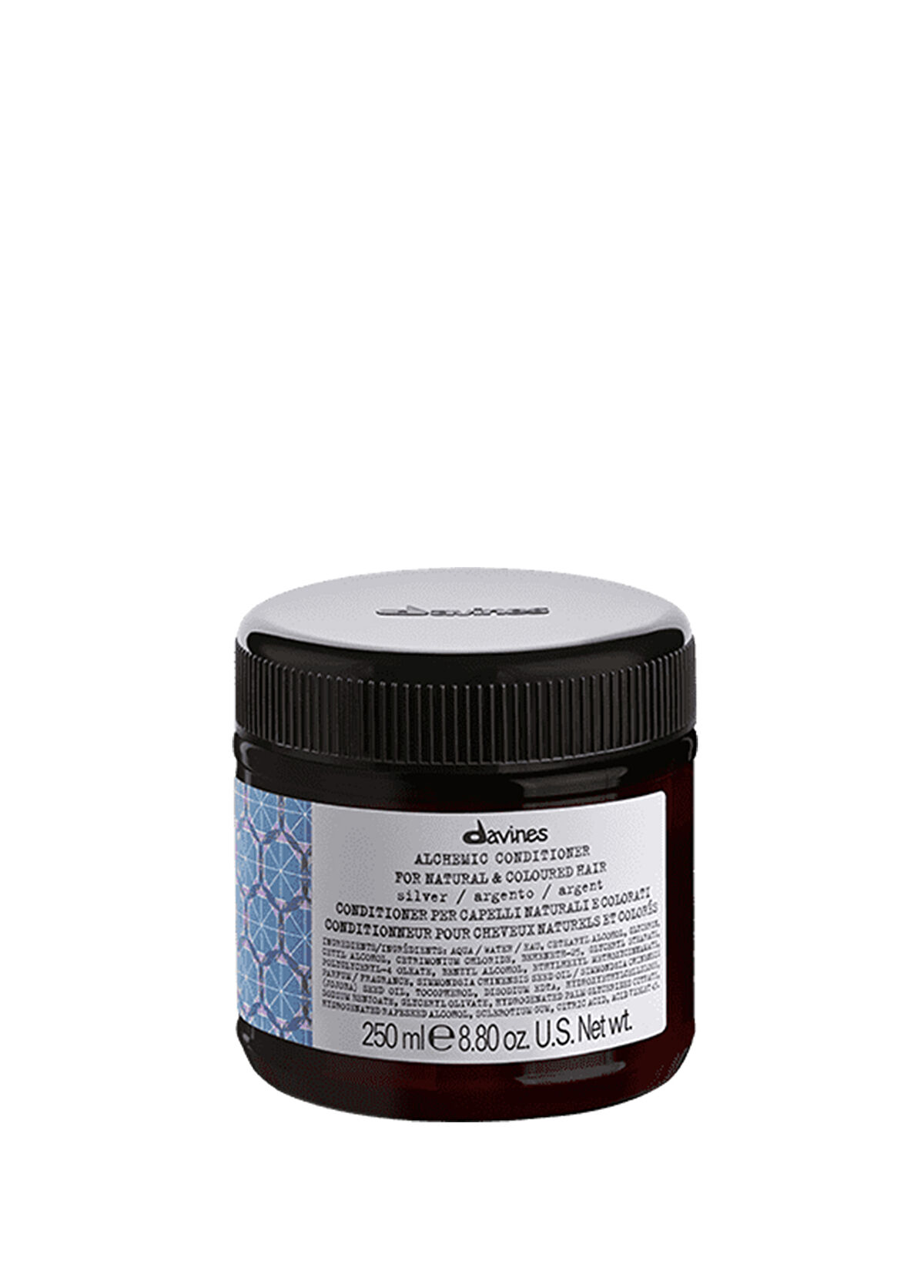 Davines Alchemic Silver Conditioner Silver Reflection Conditioner for Blonde Hair 250 ml - 1