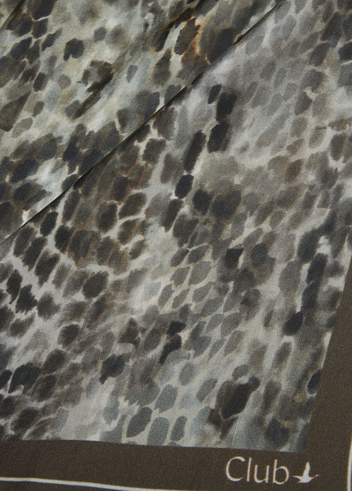 Beymen Club Brown Patterned Silk Scarf - 3