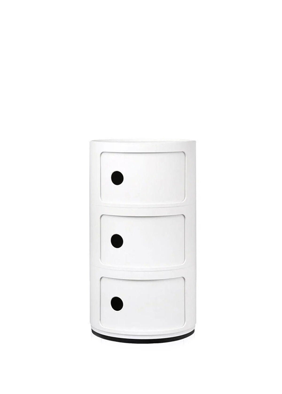 Kartell Componibili 3 Drawer White Module - 1