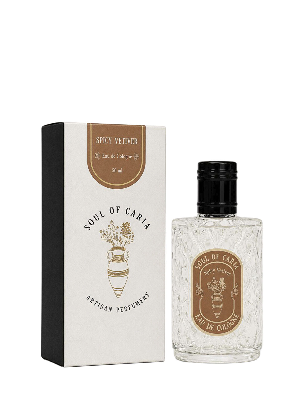 Soul of Caria Spıcy Vetıver Artisan Kolonya 50 ml - 1