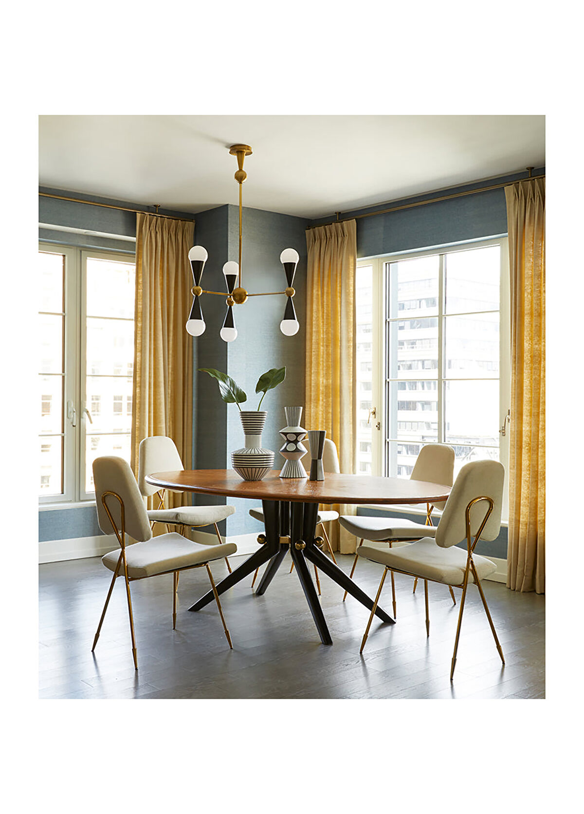 Jonathan Adler Maxime White Dining Chair - 3