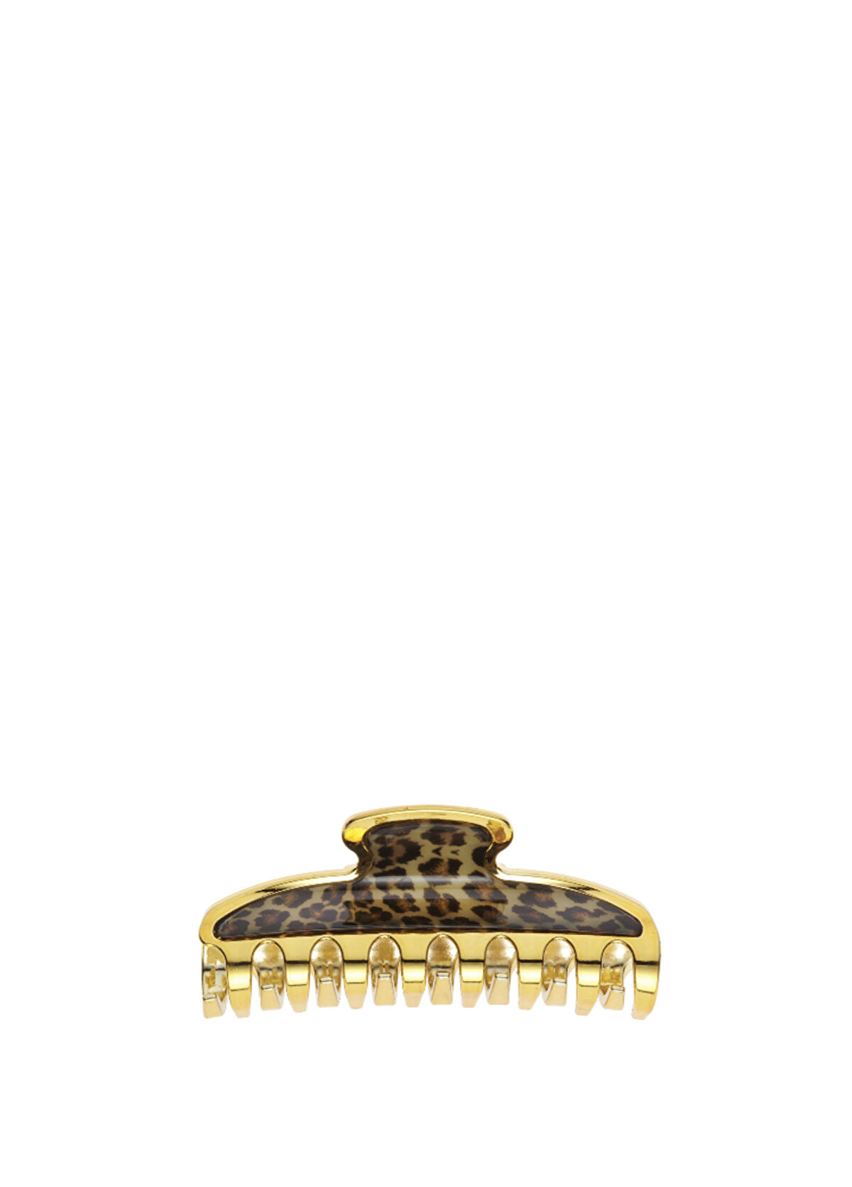 Janeke Leopar Desenli Saç Tokası - 1