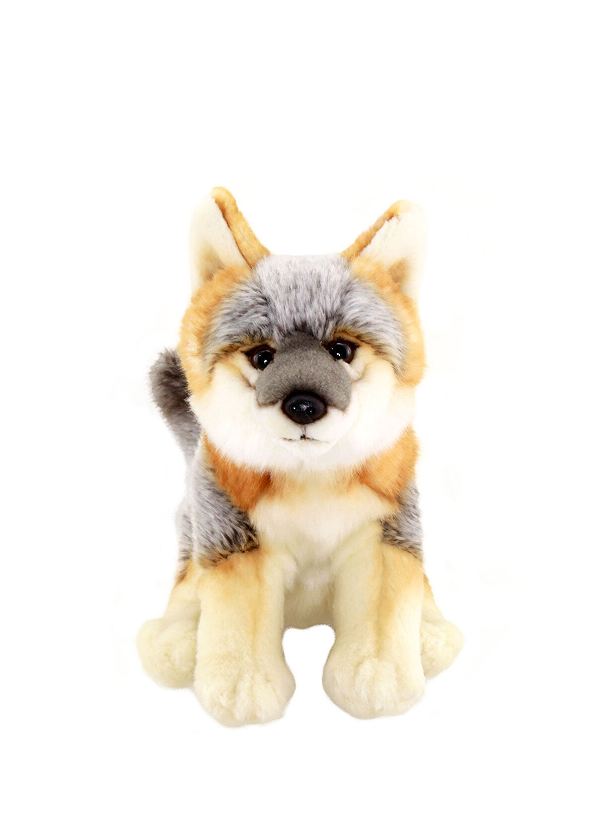 Animals Of The World  Floppy Wolf Plush Toy 28 cm - 1