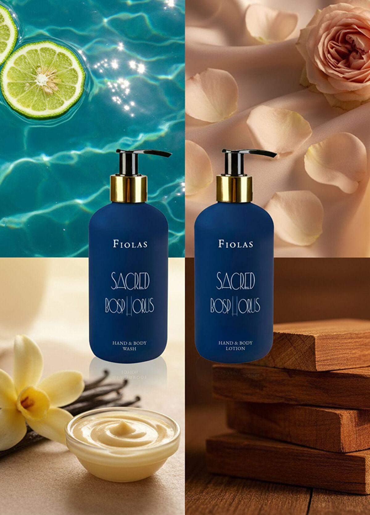 Fiolas Sacred Bosphorus Sıvı Sabun 250 ml - 3