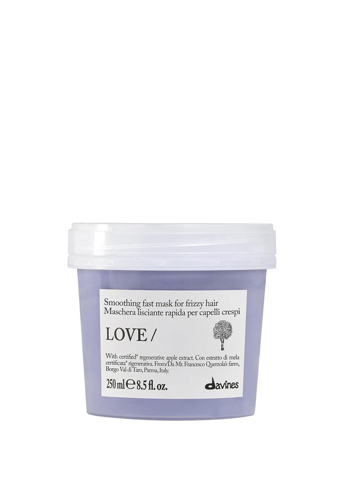 Davines Love Smoothing Instant Anti-Frizz and Smoothing Hair Mask 250 ml - 1