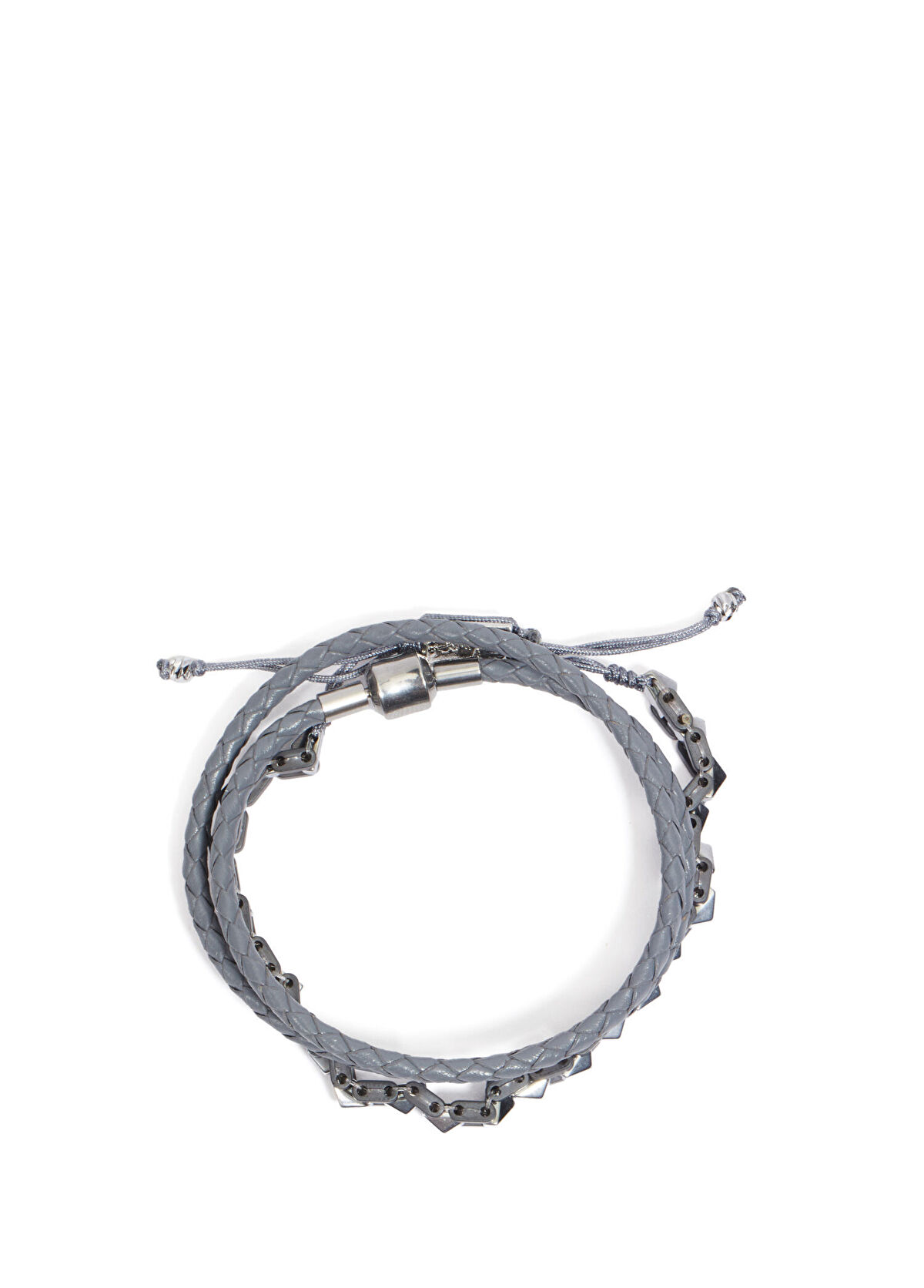 Beymen Club Men's Leather Bracelet - 3