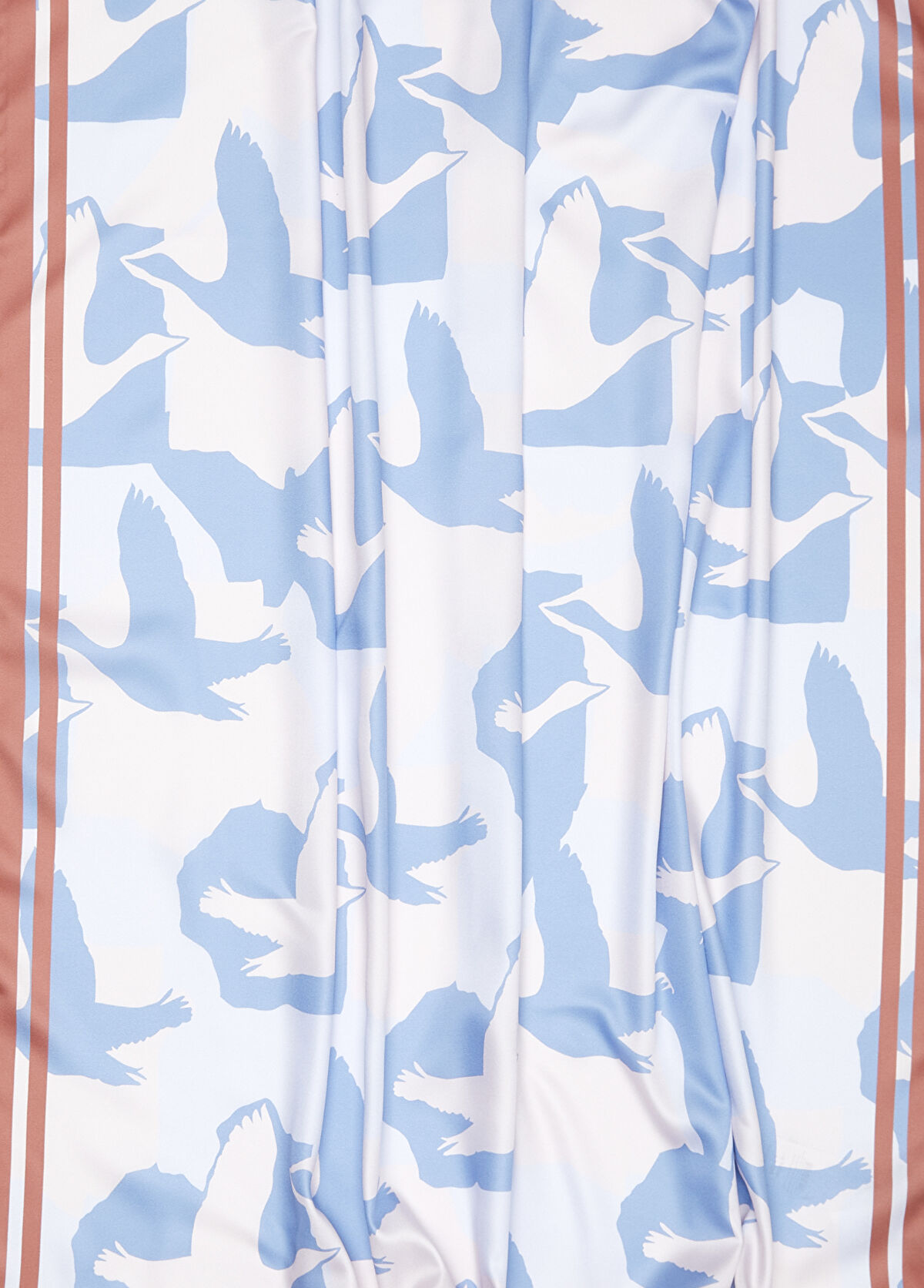 Beymen Club Mavi Beyaz Eşarp - 3