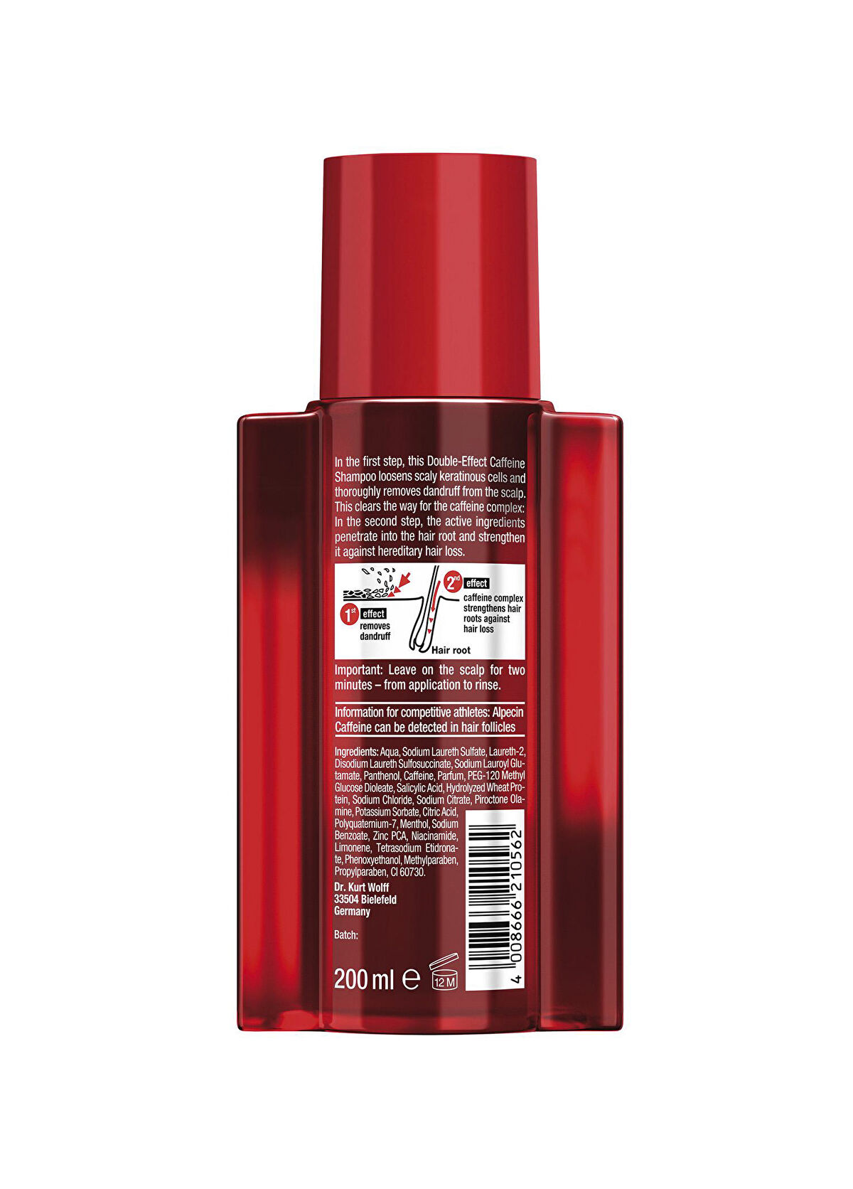 Alpecin C1 Kafein İçeren Dökülme Karşıtı Şampuan 250 ml + Kafein İçeren Dökülme ve Kepek Karşıtı Şampuan 200 ml 2'li Set - 3