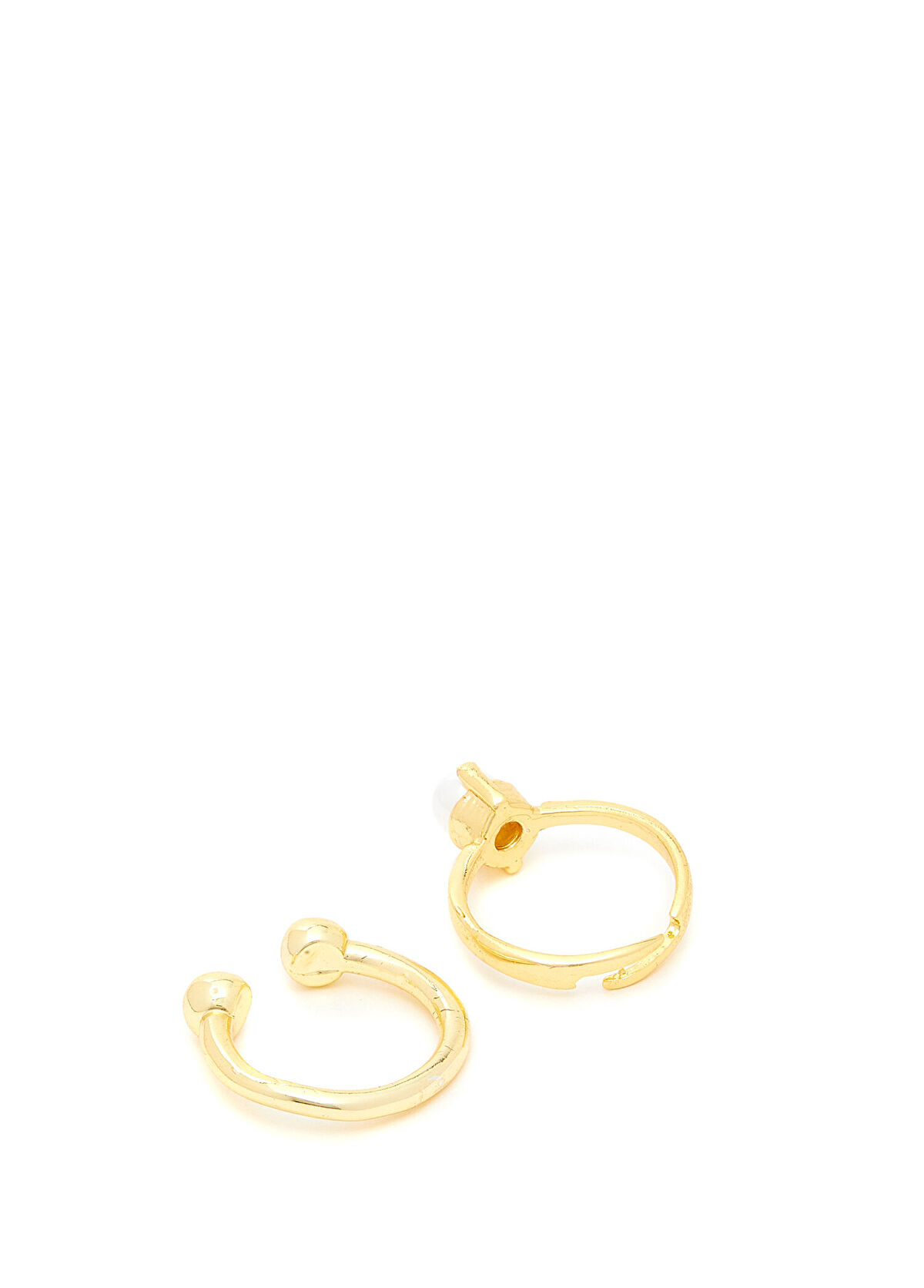 Beymen Club İnci Detaylı Kadın 2li Yüzük - 3