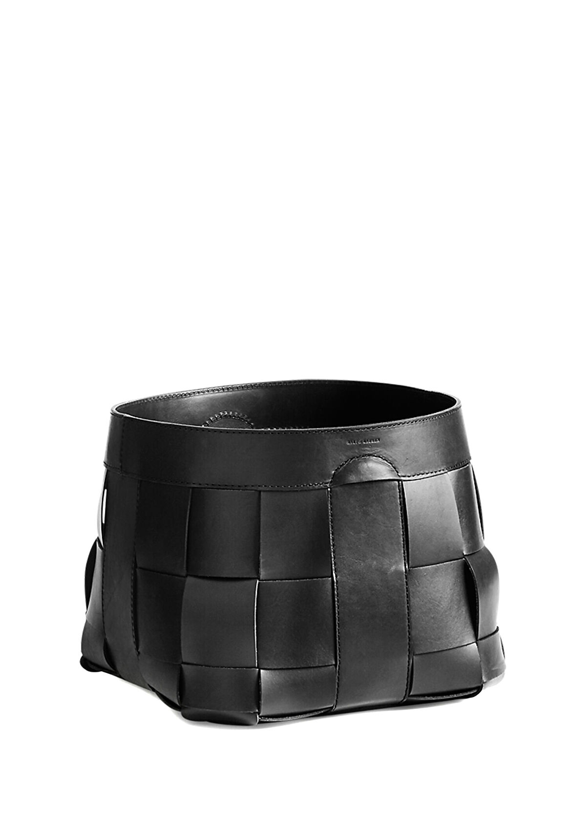 Ralph Lauren Home Hailey Small Siyah Örgü Dokulu Sepet - 1