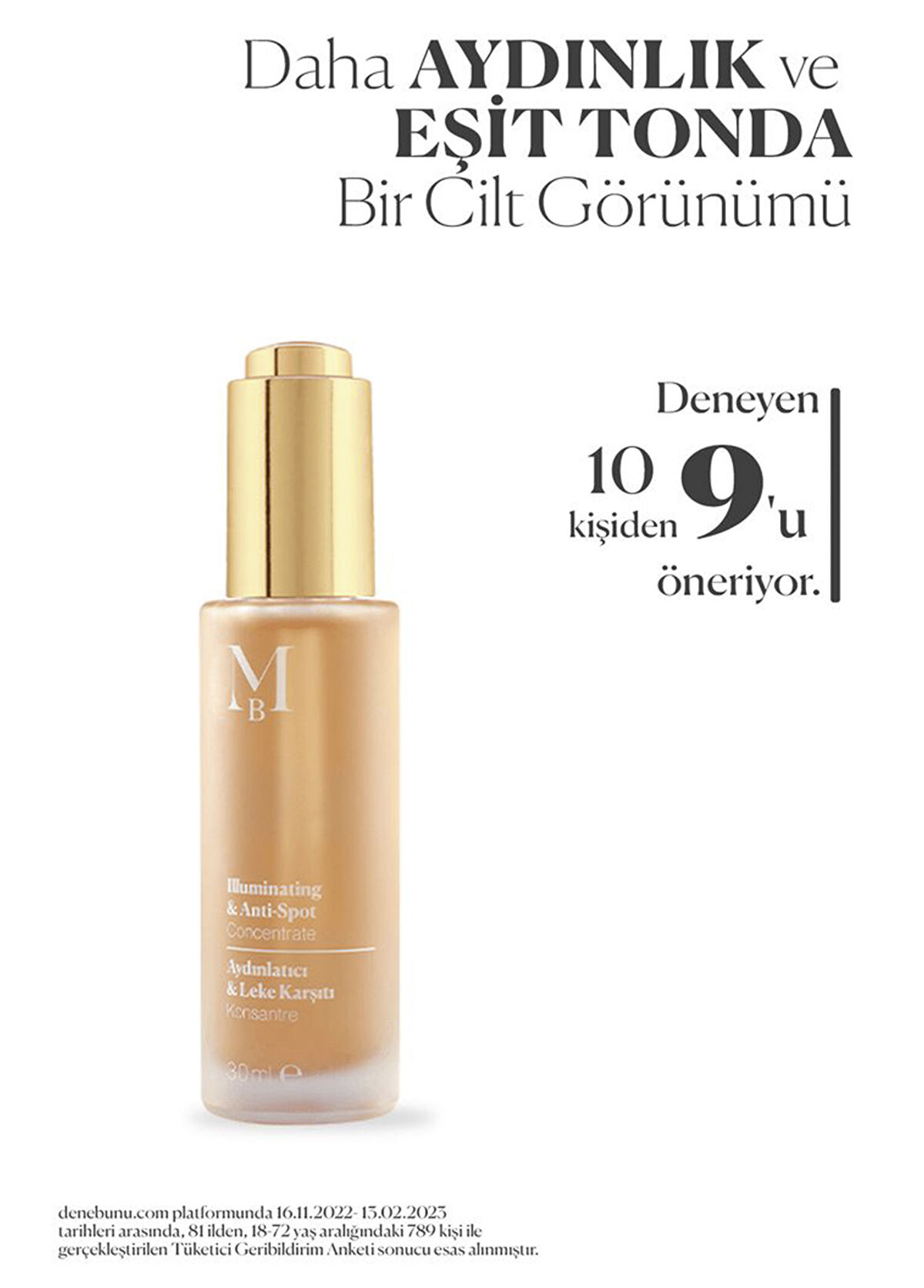 Misbahçe Aydınlatıcı Nemlendirici Leke Karşıtı Konsantre Cilt Bakım Yağı 30 ml - 3