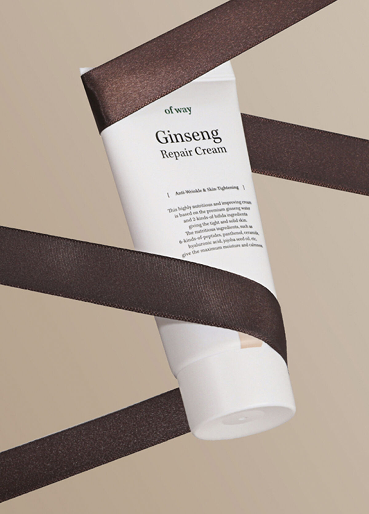 Of Way Ginseng Repair Cream 5 Çeşit Ginsengli Kırışıklık Önleyici Esneklik Koruyucu Yüz Kremi 80 ml - 3