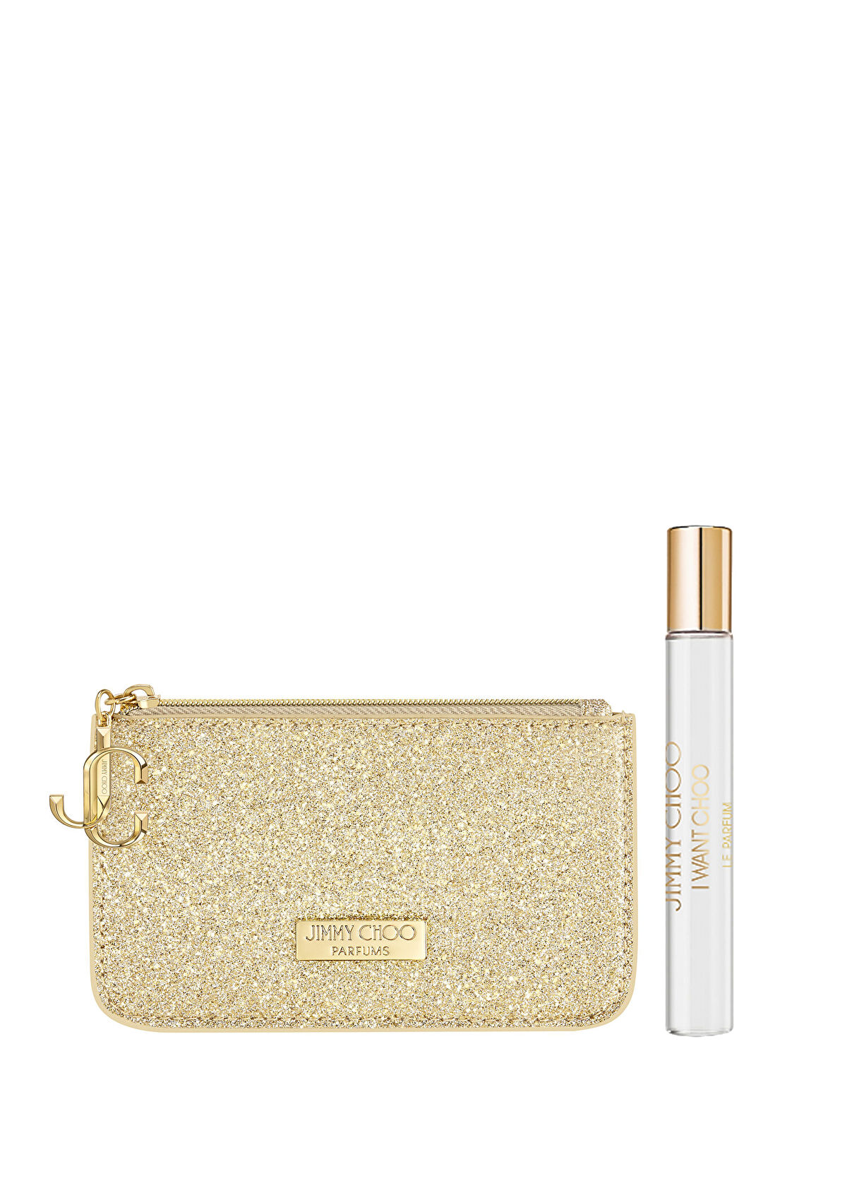 Jimmy Choo I Want Choo With Love 100 ml Parfüm + I Want Choo EDP 7.5 ml + Cüzdan  Kadın Parfüm Seti - 3