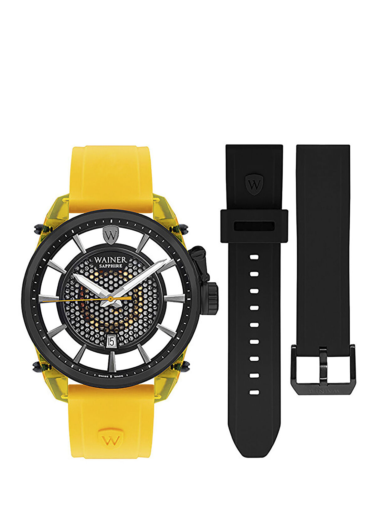 Wainer WA.11200-E Silikon Erkek Kol Saati - 1