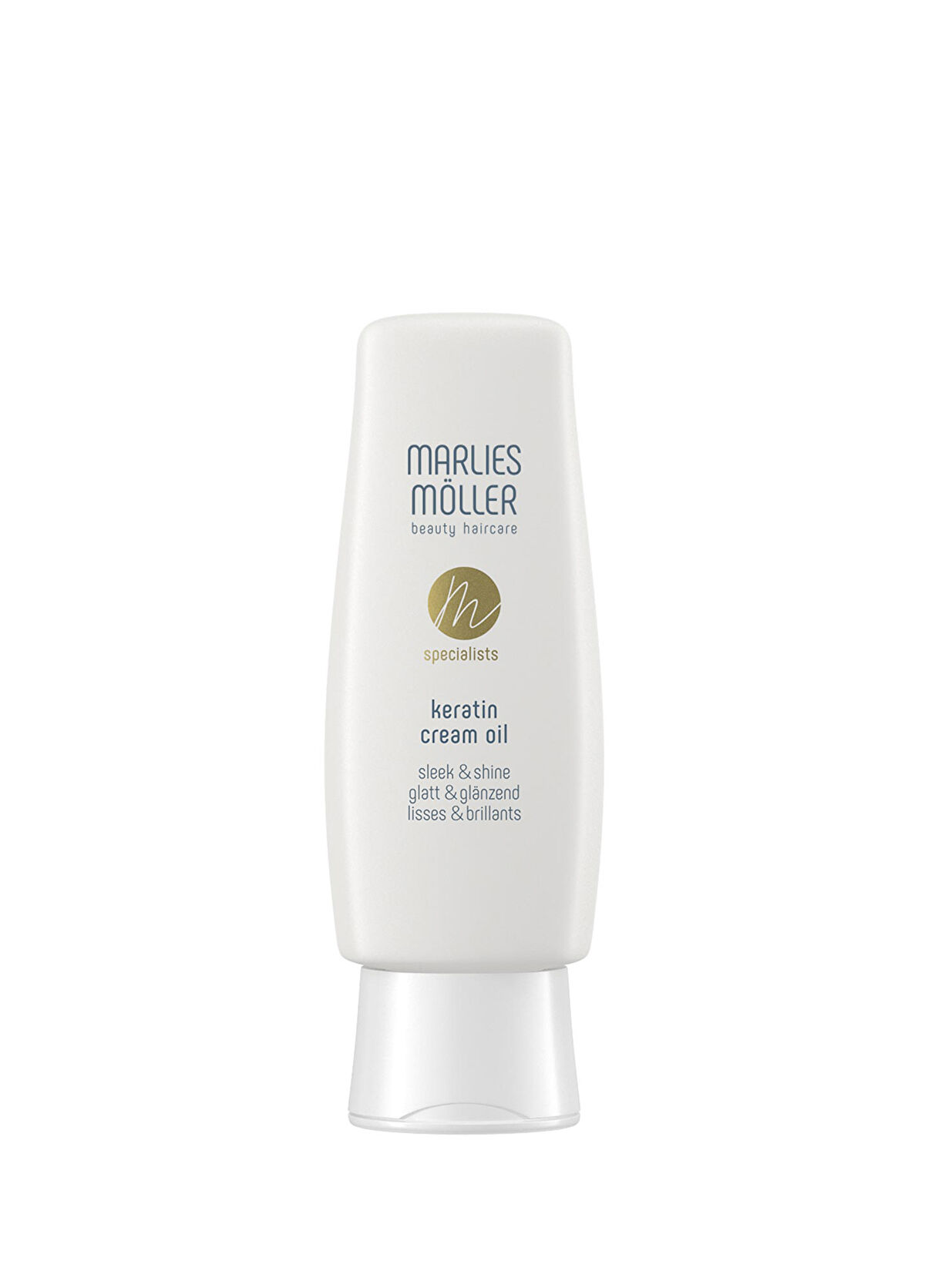 Marlies Möller Keratin Cream Oil Sleek Shine Elektirklenme Karşıtı Onarıcı Saç Kremi 100 ml - 1