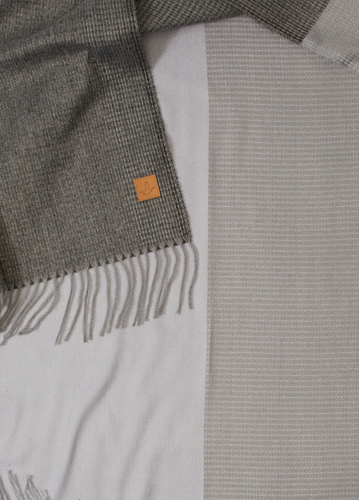 Beymen Club Grey Women's Scarf - 3