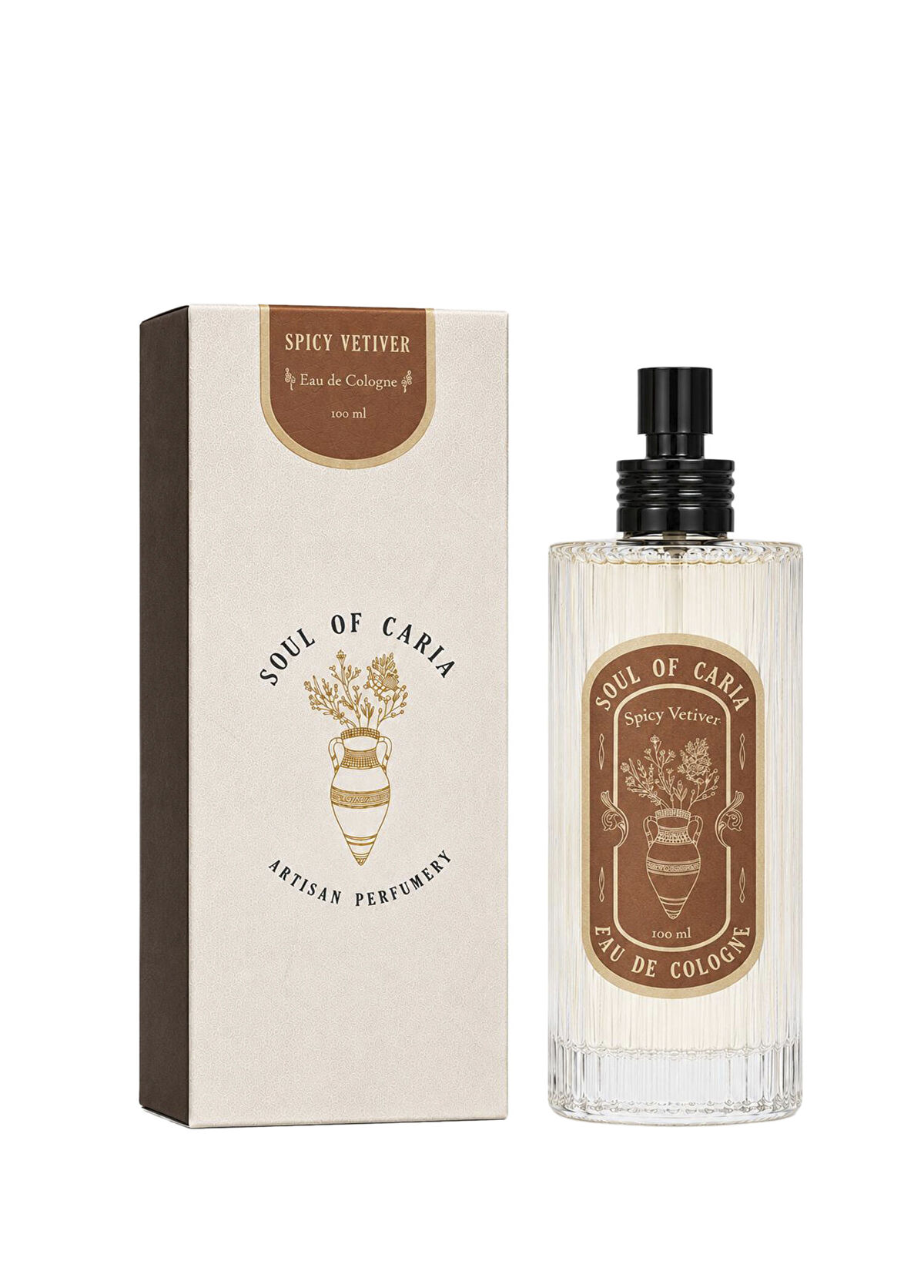 Soul of Caria Spıcy Vetıver Artisan Kolonya 100 ml - 1