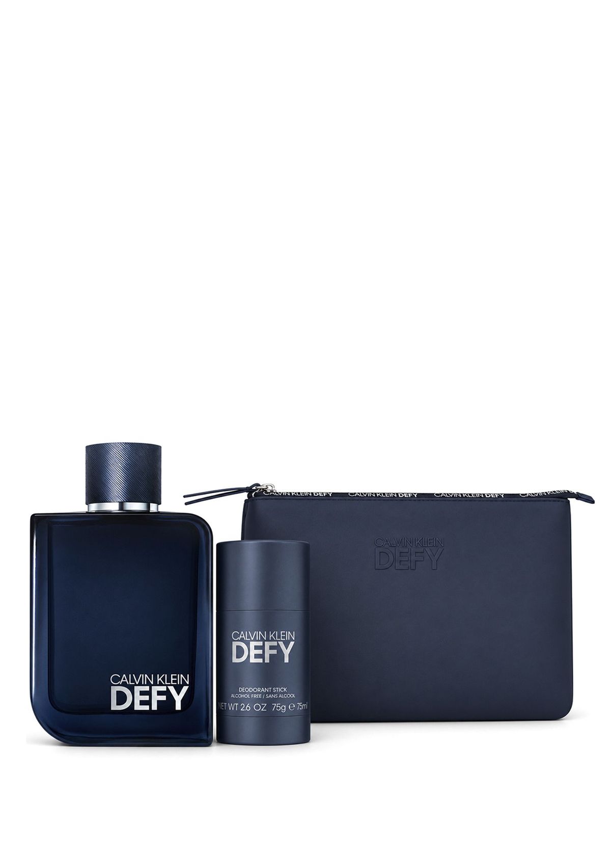 Calvin Klein Defy Perfume 200 ml + Deodorant 75 gr + Laptop Bag Men's Perfume Set - 1