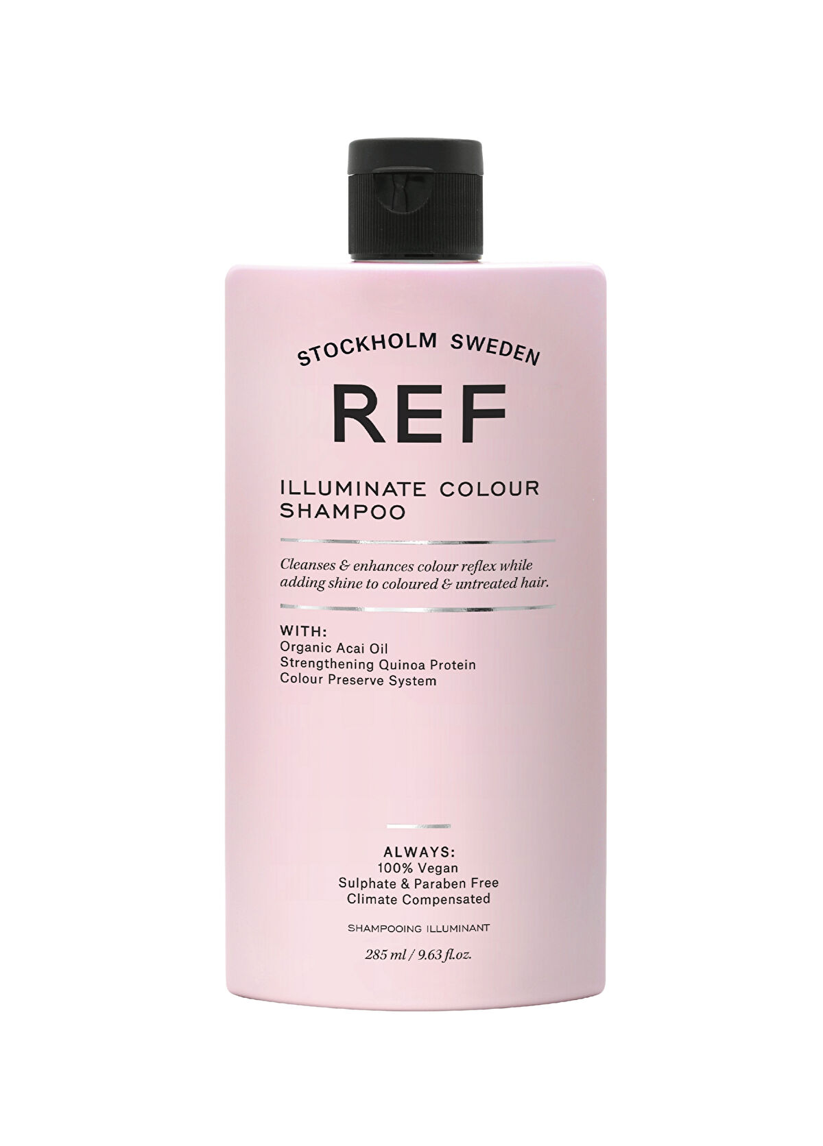 REF Stockholm Sweden Illuminate Colour Renkli Saçlar İçin Parlaklık Veren Canlandırıcı Şampuan 285 ml - 1