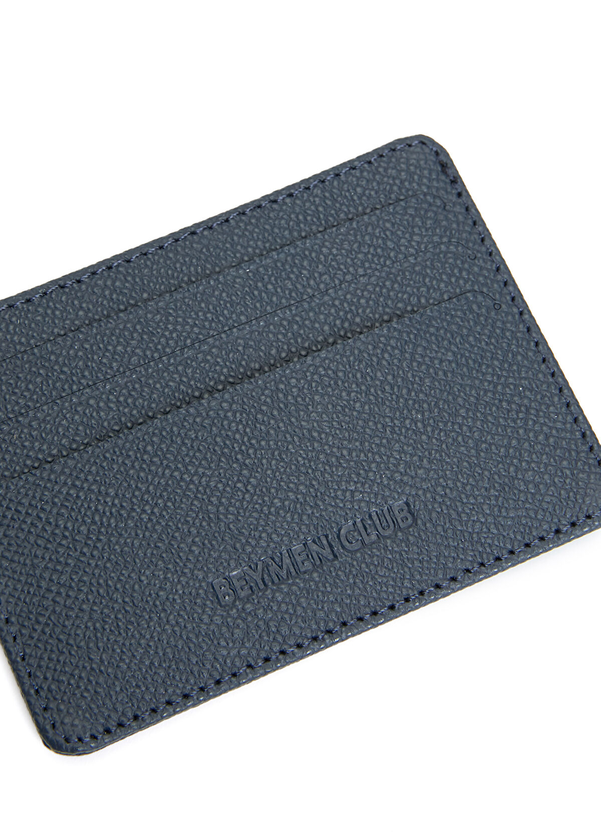 Beymen Club Navy Blue Mens Leather Card Holder - 3
