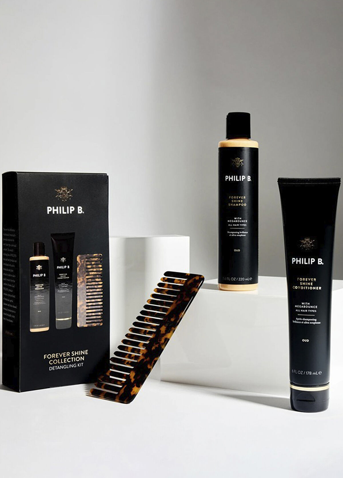 Philip B. Forever Shine Collection Saç Bakım Seti - 3