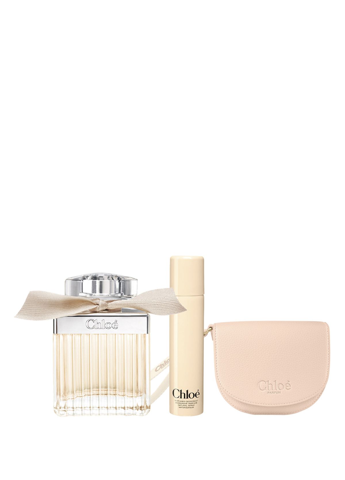Chloe Signature EDP 75 ml Parfüm + 100 ml Deodorant Sprey + Chloé Makyaj Çantası Kadın Parfüm Seti - 1