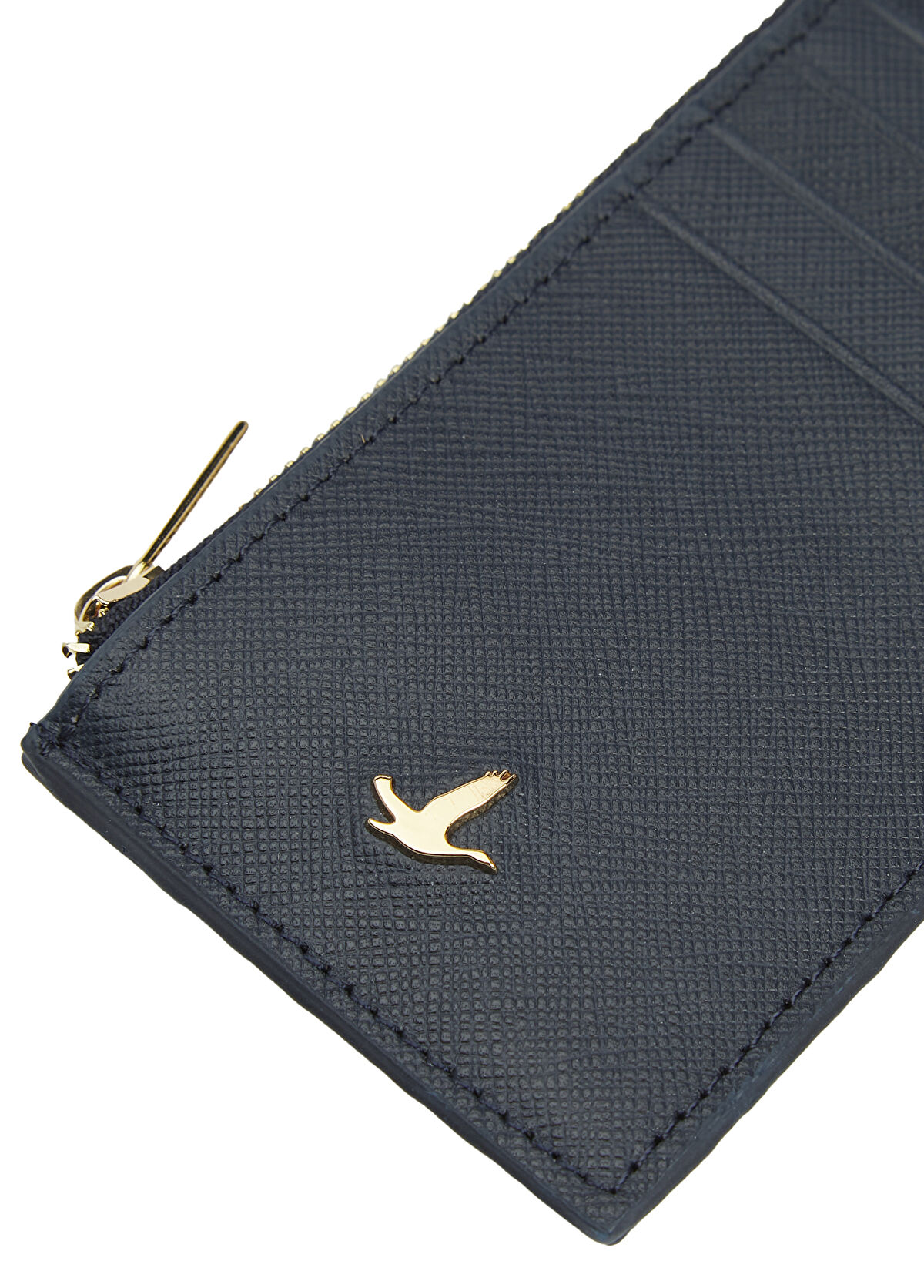 Beymen Club Navy Blue Women's Leather Card Holder - 3