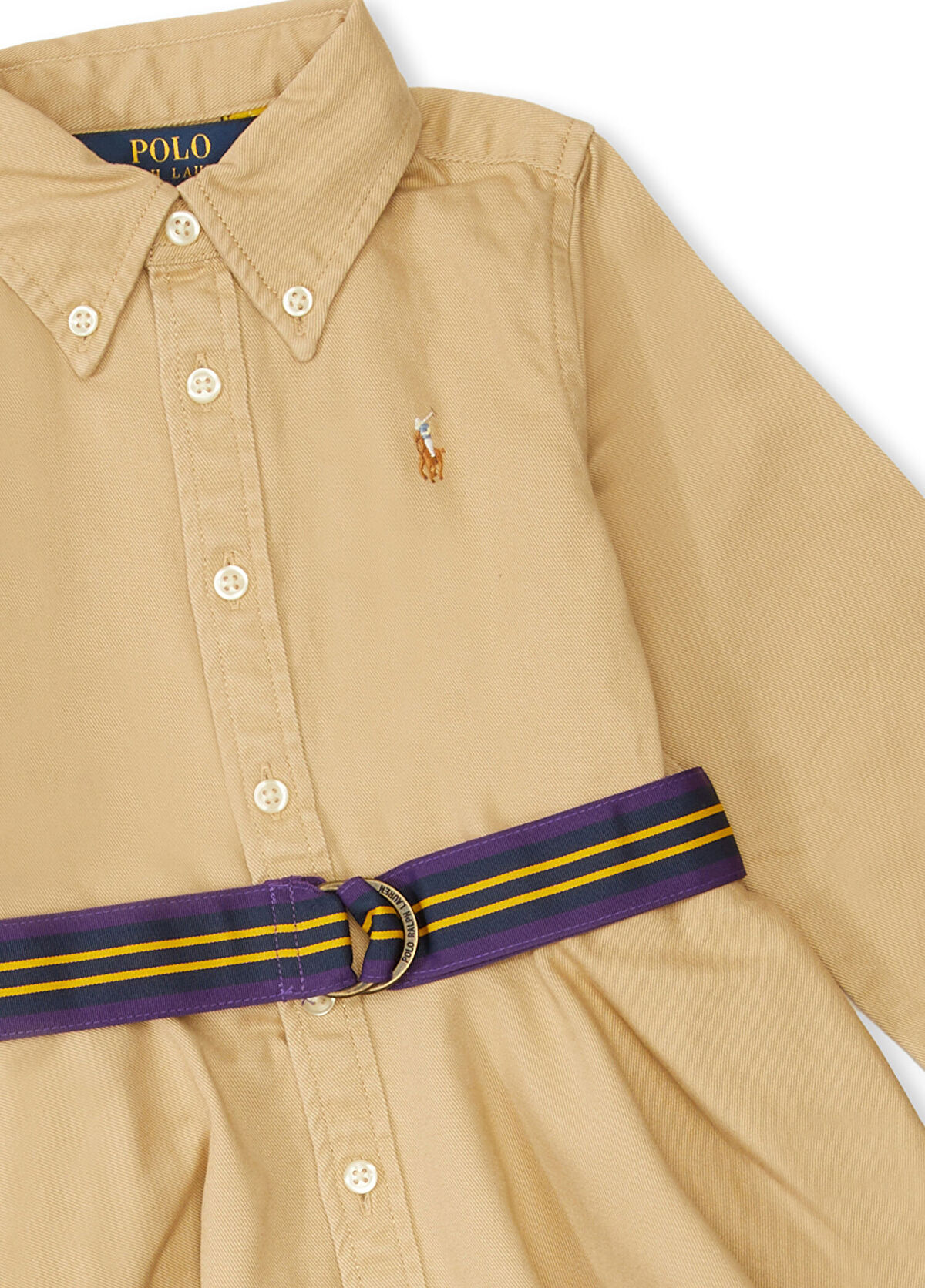 Polo Ralph Lauren Haki Kız Çocuk Elbise - 3