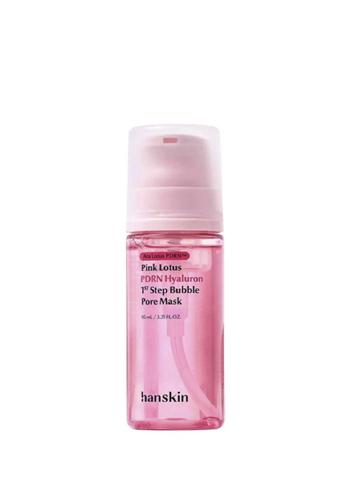 Hanskin Pink Lotus PDRN Hyaluron Köpük Gözenek Jel Yüz Maskesi 95 ml - 1