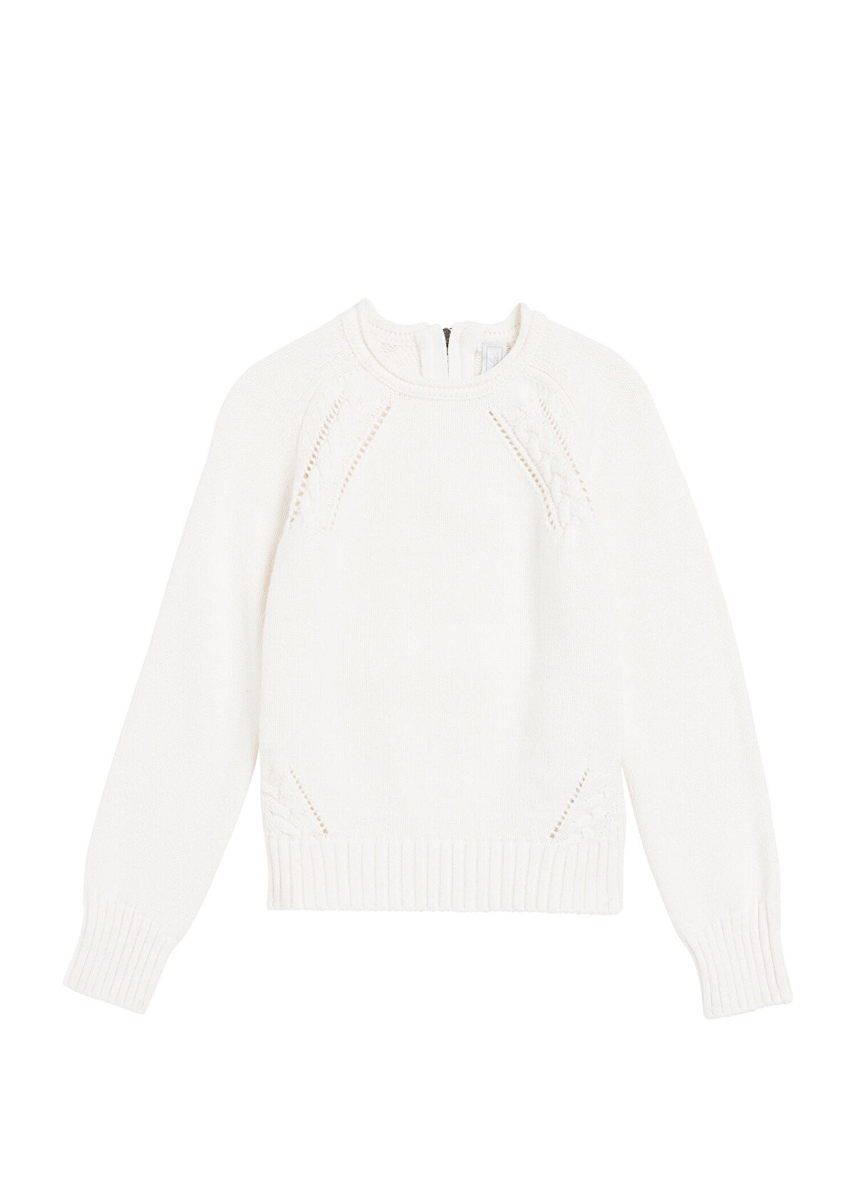 Tartine Et Chocolat Ecru Pink Girl's Sweater - 1