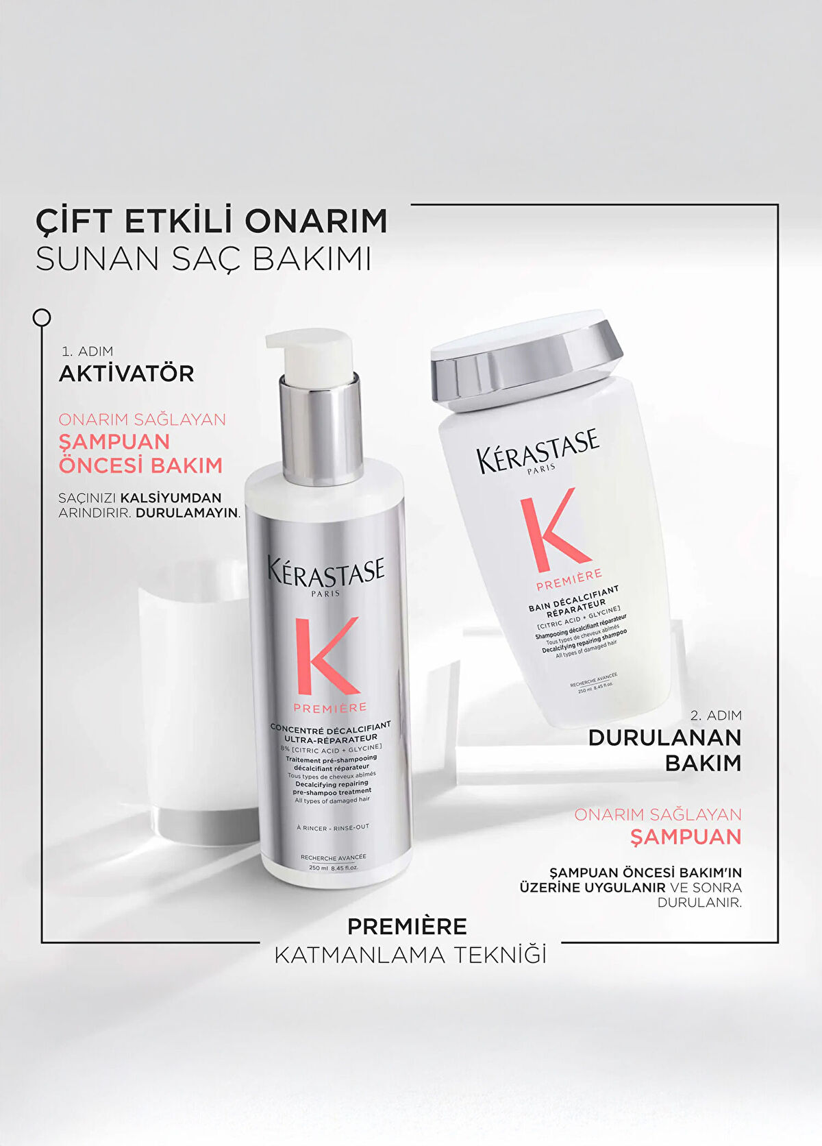 Kerastase Premiere Parlaklık Veren Onarıcı Saç Yağı İle 4'lü Saç Bakım Seti - 3