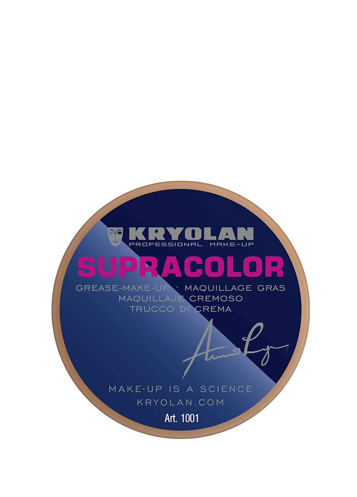 Kryolan Supracolor® 01001 OB2 Yüksek Kapatıcı Özellikli Krem Fondöten 8 ml - 1