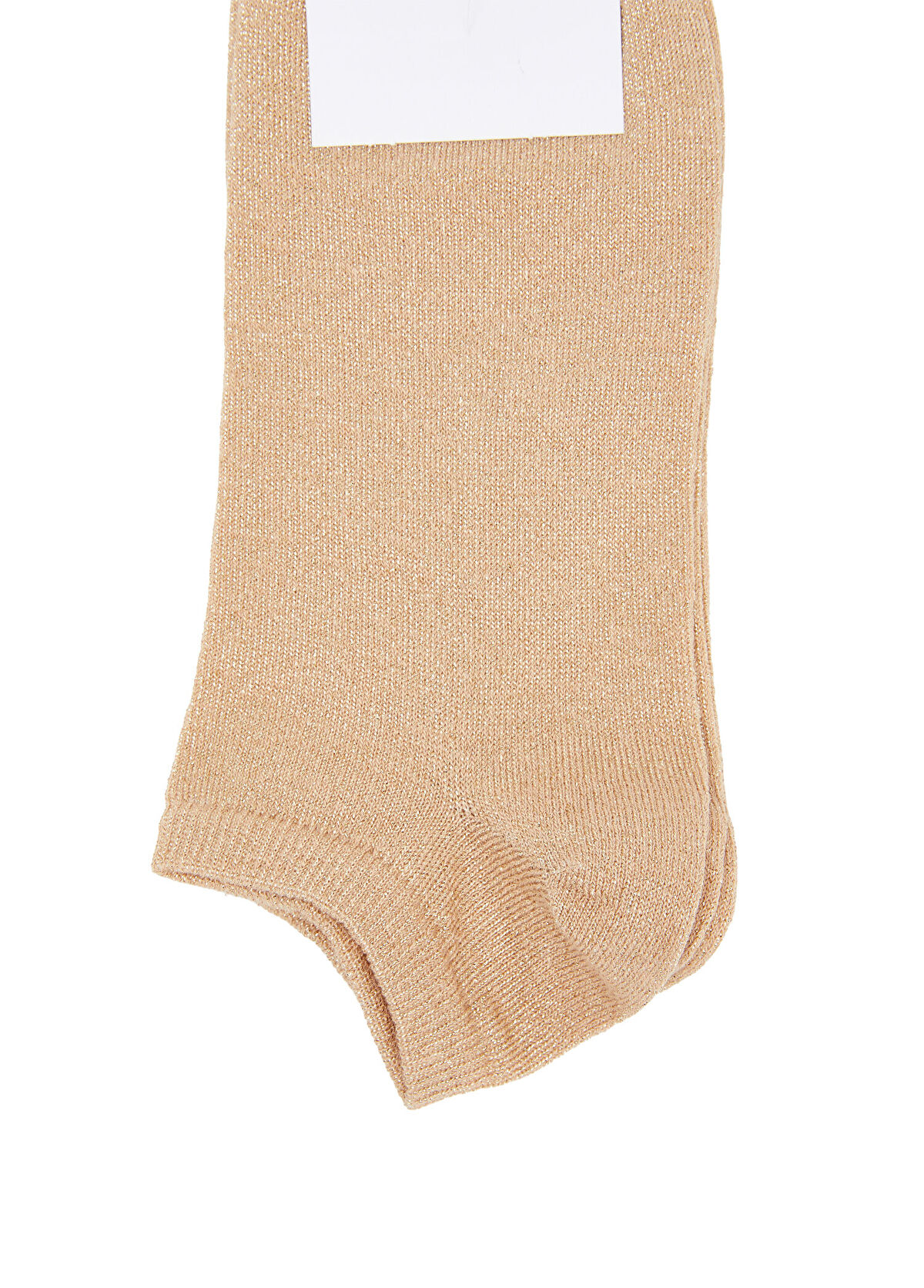 Beymen Club Bej Simli Kadın 2li Patik Çorap Seti - 3