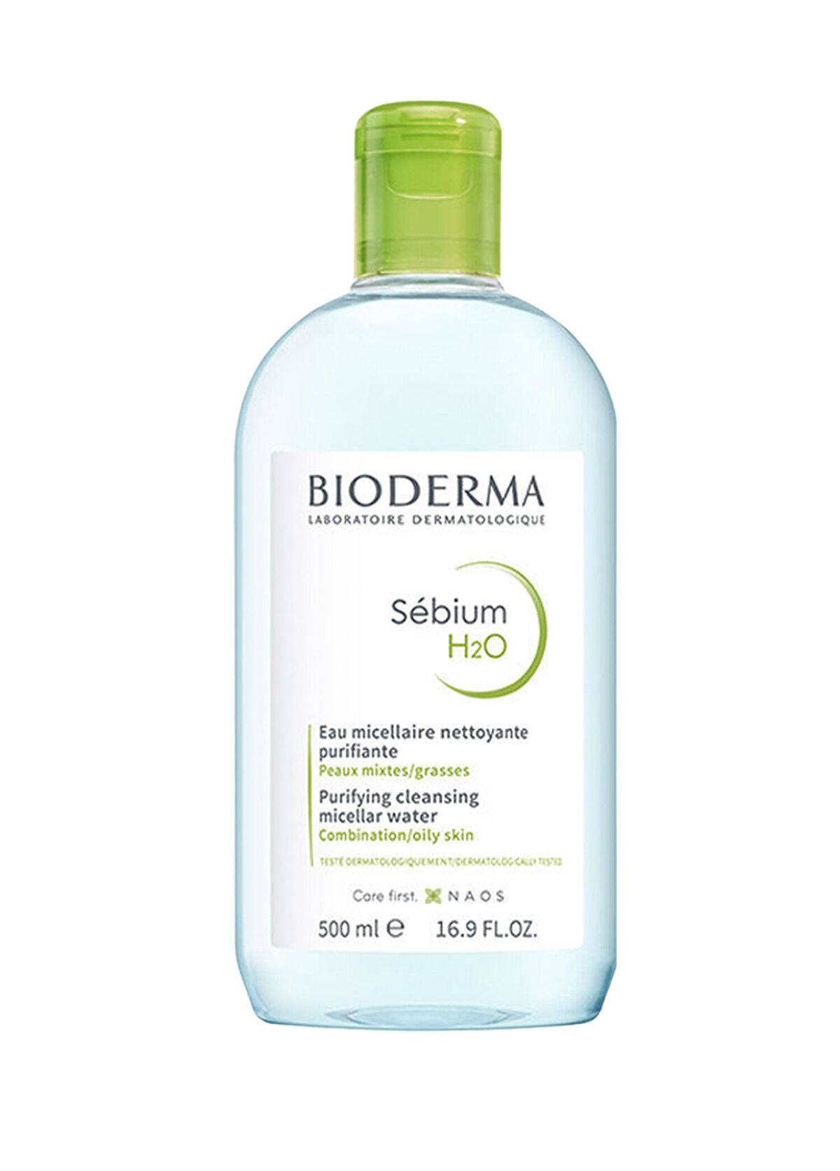 Bioderma Sebium H2O Face and Make-up Cleansing Water 500 ml - 1