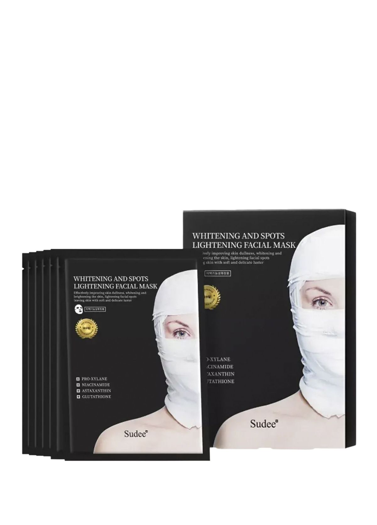 Sudee Whitening And Spots Face Mask That Gives Radiance And Freshness To The Skin 30 ml x 5 - 1