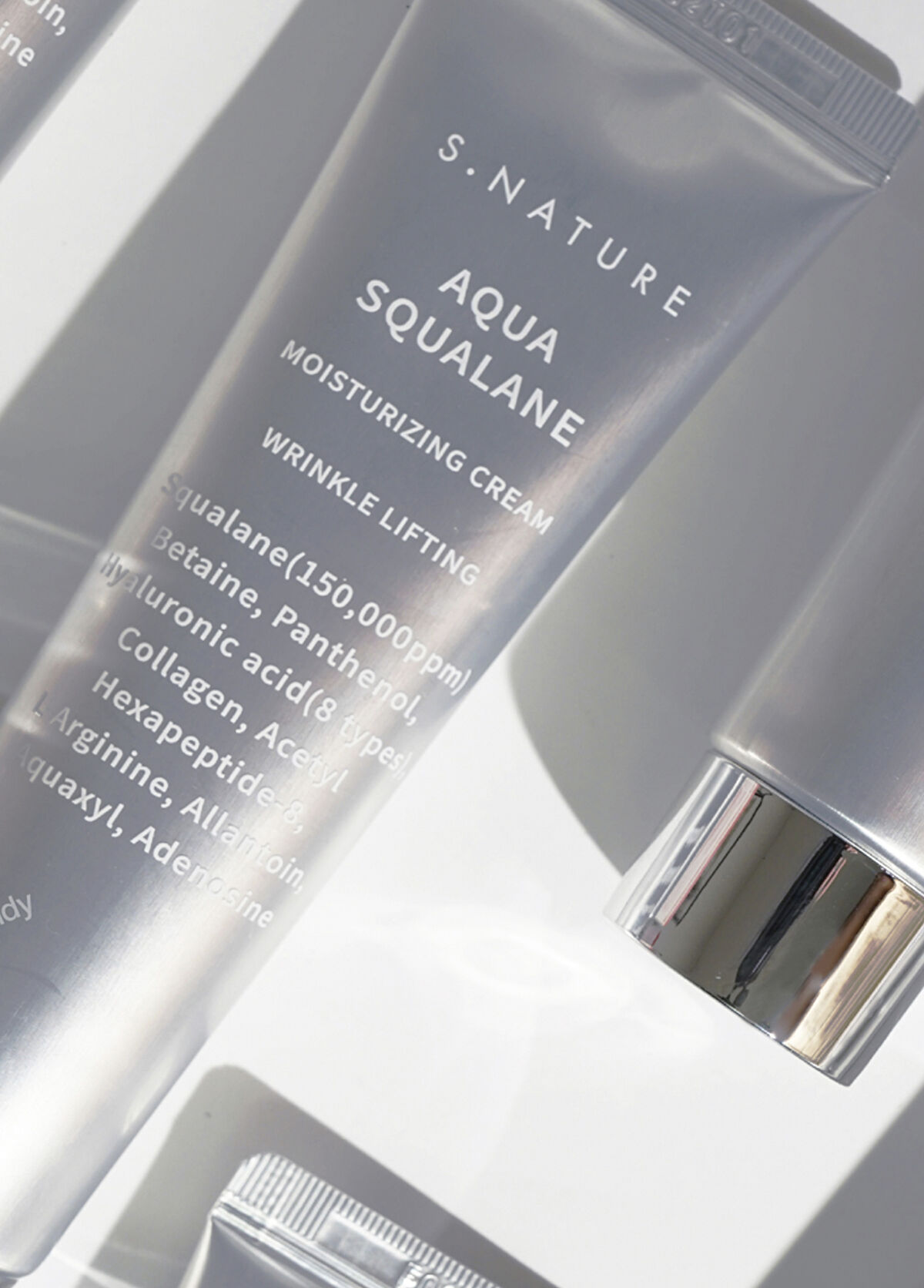 S.Nature Aqua Squalane Moisturizing Cream Anti-Dehydration and Anti-Pore Moisturizing Face Cream 80 ml - 3