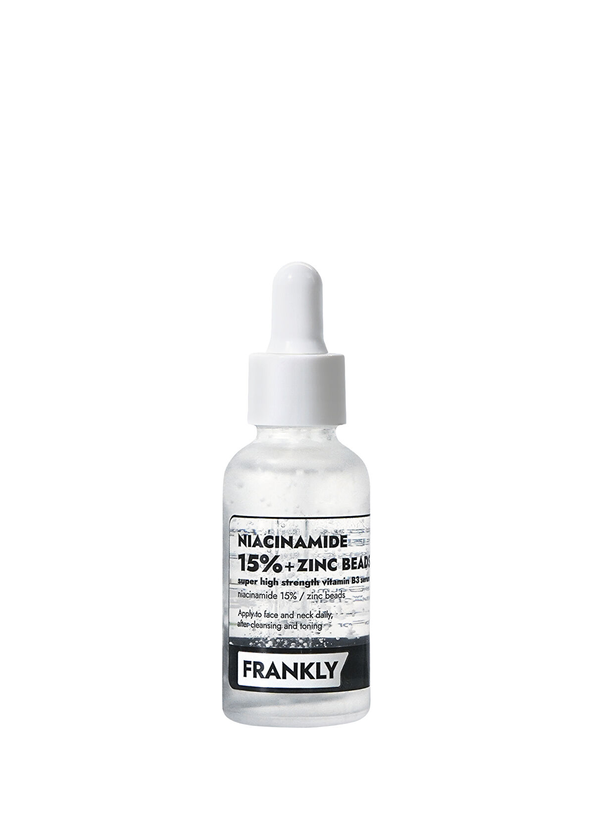 Frankly %15 Niacinamide ve Çinko Boncukları İçeren Gözenek Cilt Serumu 30 ml - 1