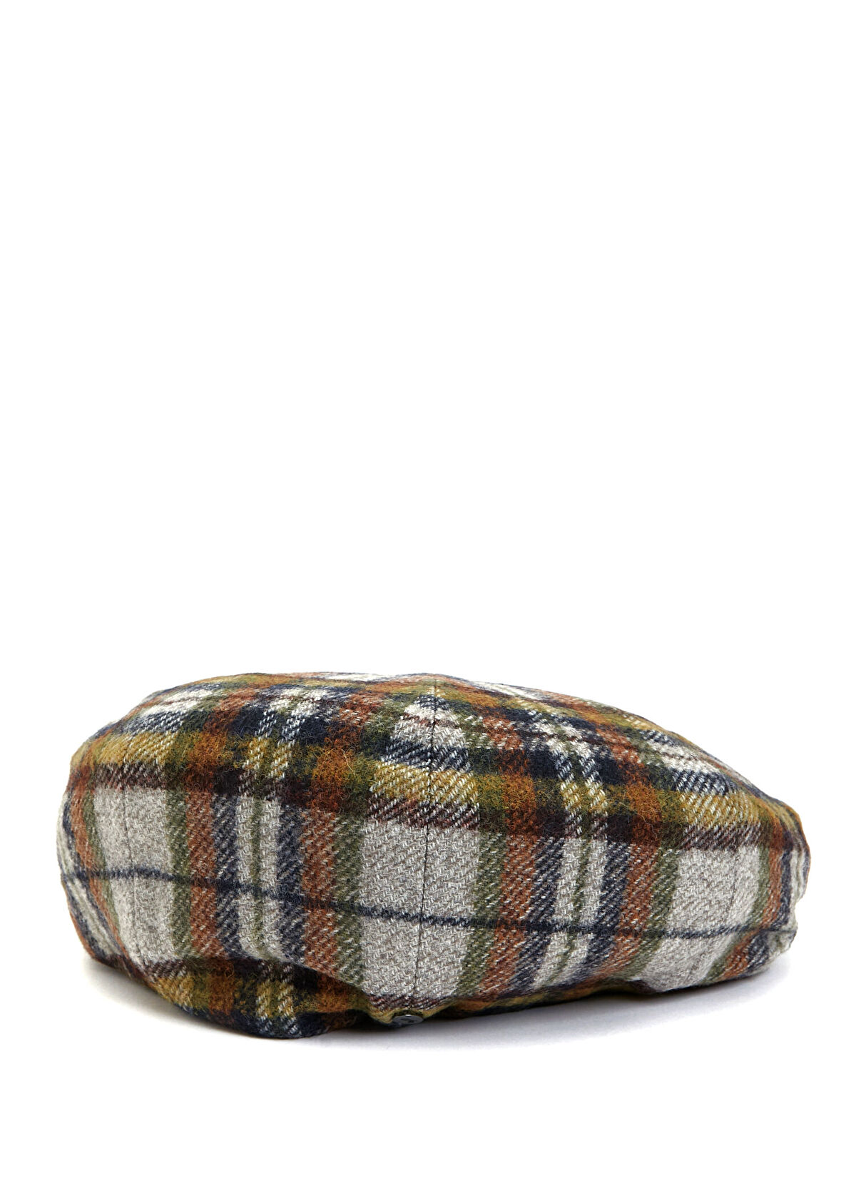 Doria Ekose Desenli Erkek Yün Şapka - 3