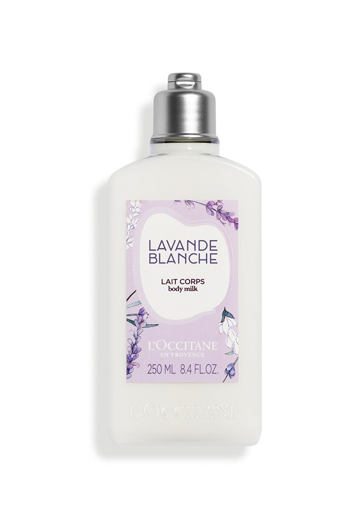 L'Occitane White Lavender Scented Moisturizing Body Lotion 250 ml - 1