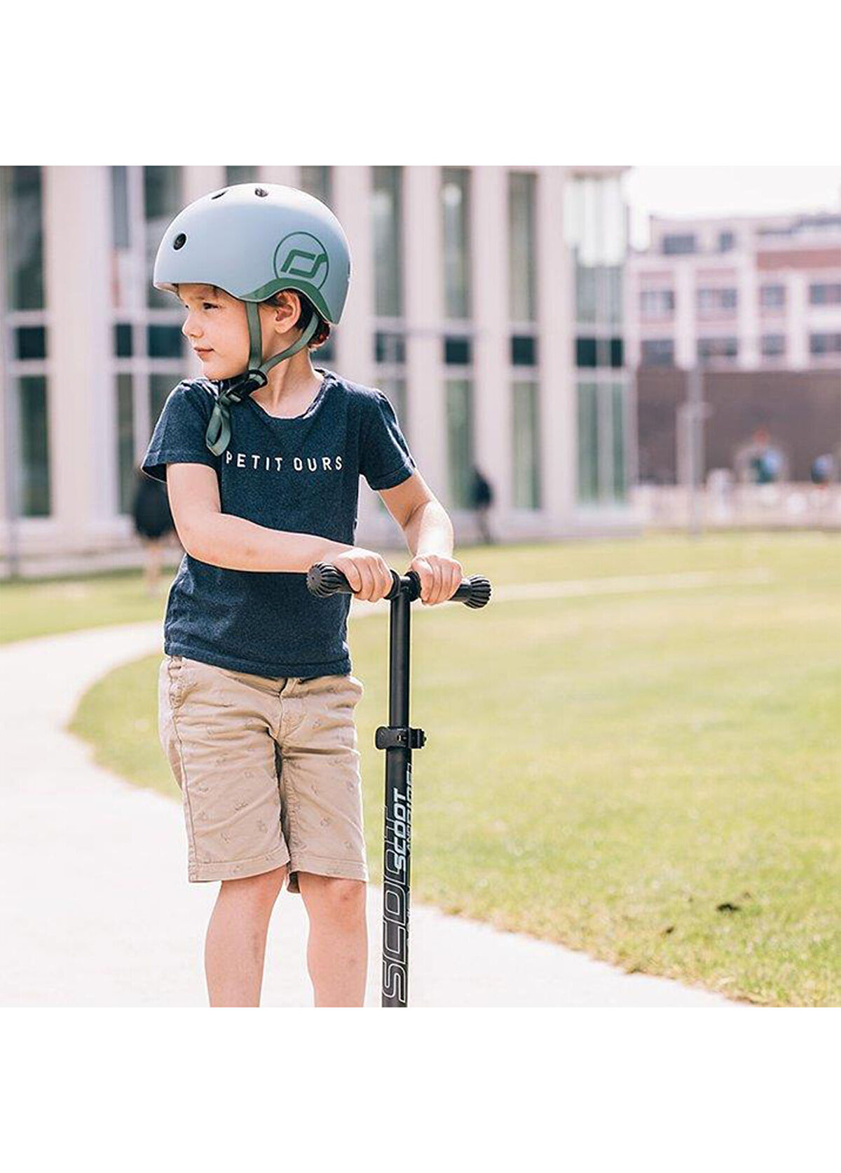 Scoot And Ride Helmet Yeşil Bebek Çocuk Kaskı - 3