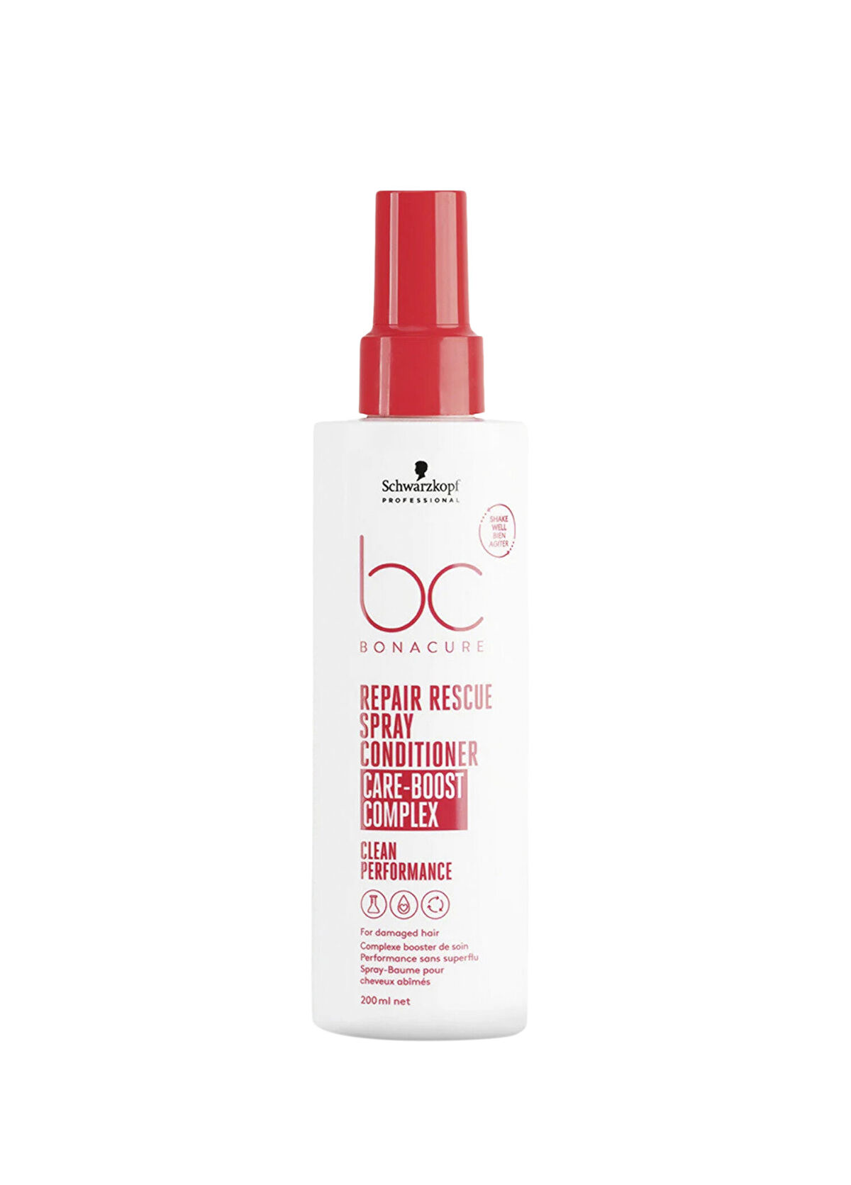 Bonacure BC Clean Repair Spray Conditioner for Damaged Treated Hair 200 ml - 1