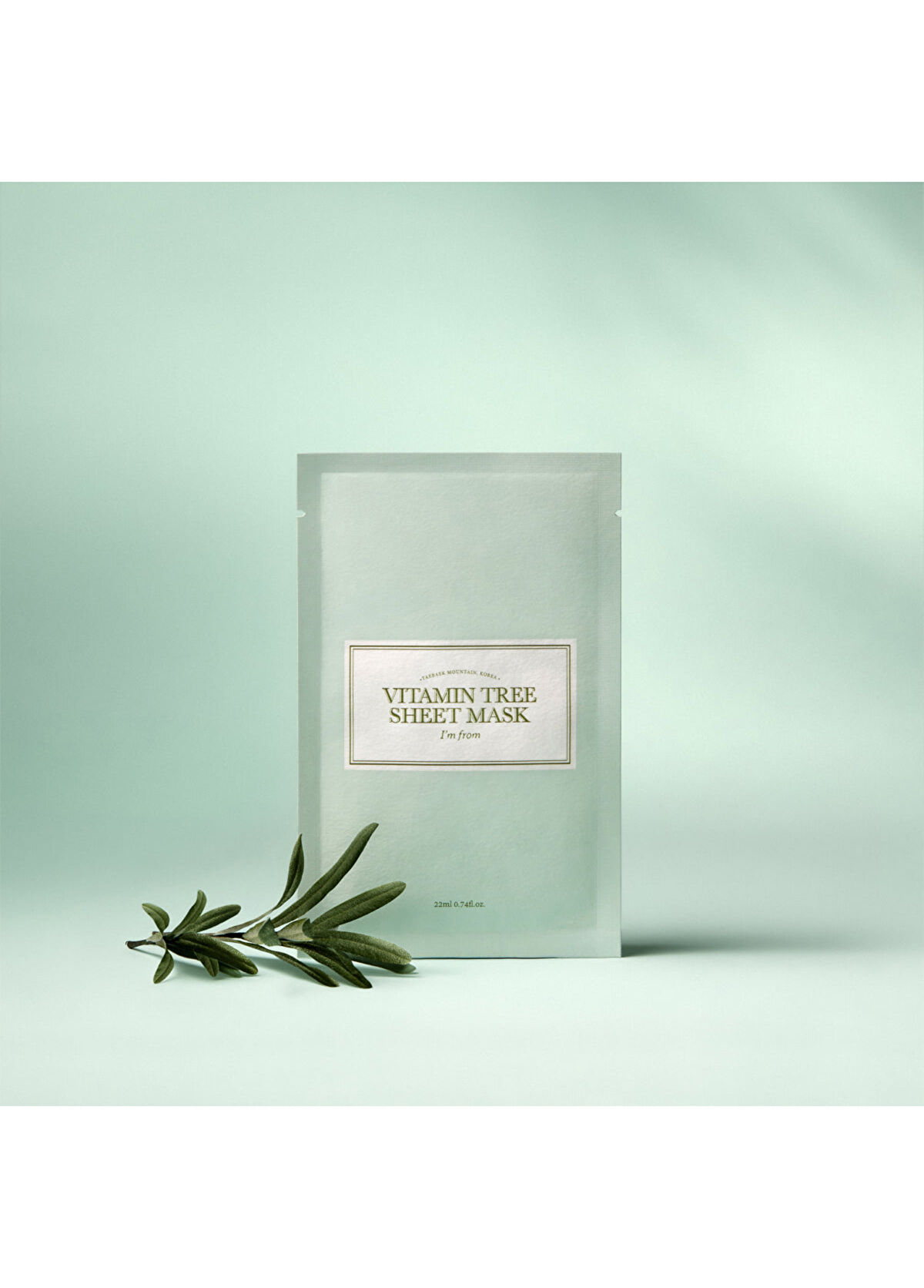 I’m From Vitamin Tree Sheet Mask Leke ve Geniş Gözenek Karşıtı Donuk Görünüm Önleyici Kağıt Maske 22ml - 3