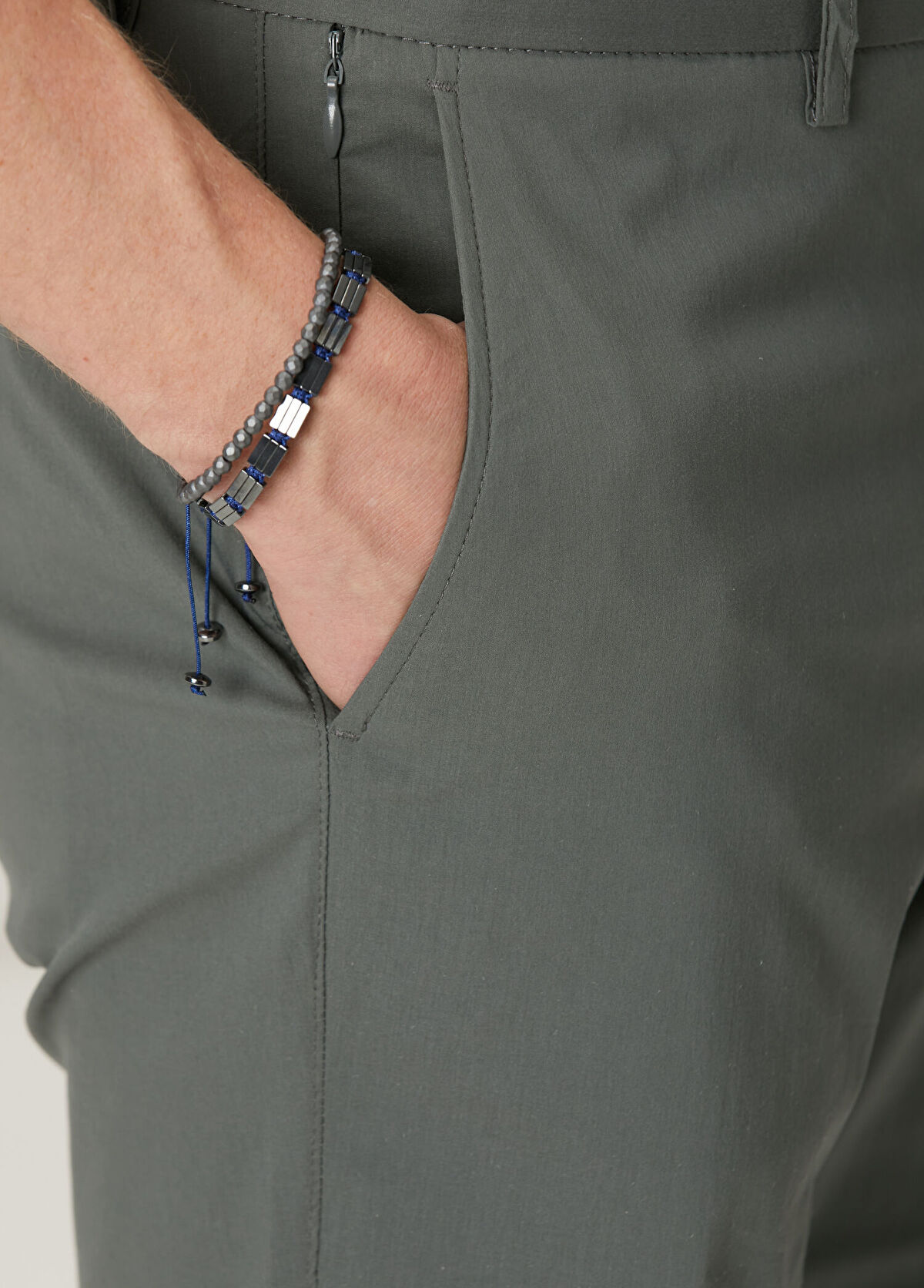 Beymen Club Mavi 2li Doğal Taşlı Erkek Bileklik - 3